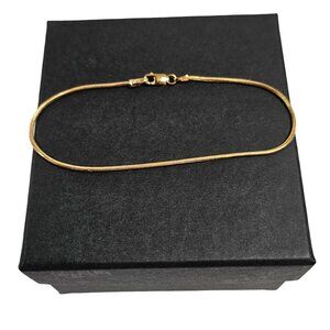 Ladies 14k Yellow gold Snake bracelet
